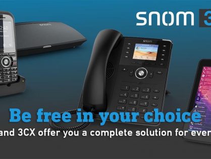 3CX & Snom - a complete solution for every need